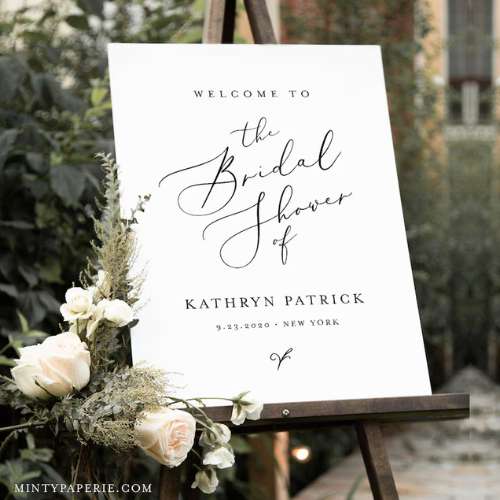 Welcome Sign Paris Themed