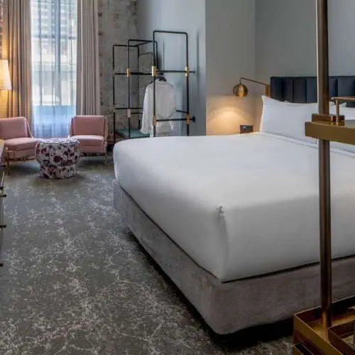 street-view-king-room in The Eliza Jane hotel