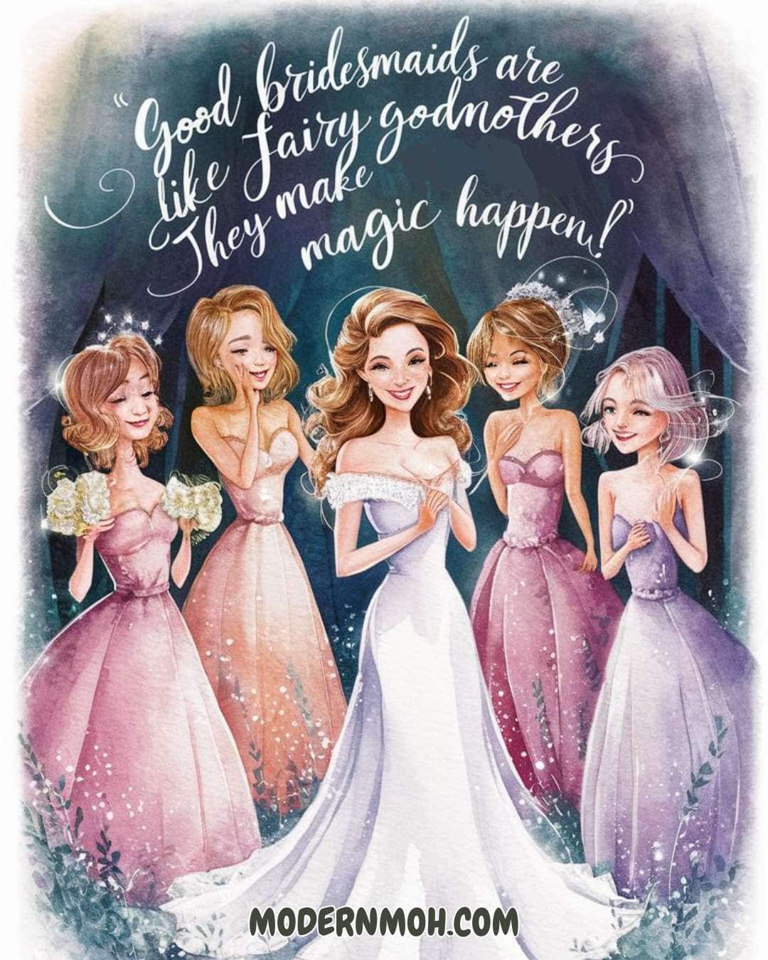 Bridesmaid and Maid of Honor Quotes: The Heart and Soul Behind Every Bride