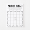 Bridal shower Bingo Western themed printable game