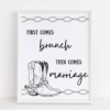 Brunch and Marriage Western