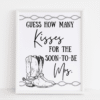 How Many Kisses Western