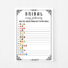 Bridal Emoji Pictionary Gothic