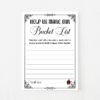 Bucket List Gothic