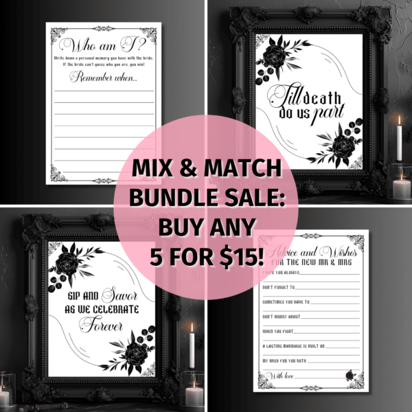 Gothic Bundle Sale Gothic Bundle Sale