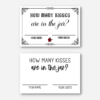How many kisses cards gothic