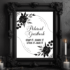 Polaroid Guestbook Gothic