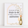 Addressee Sign PearlsProsecco