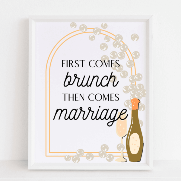 Brunch and Marriage PearlsProsecco