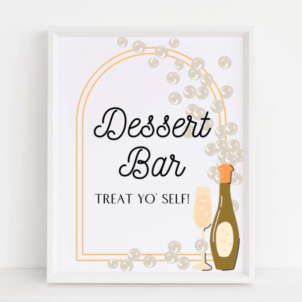 Dessert Bar PearlsProsecco