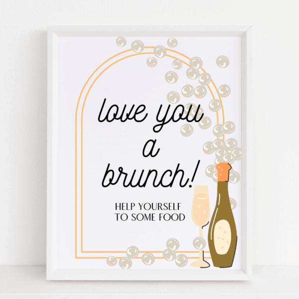 Love you a Brunch PearlsProsecco