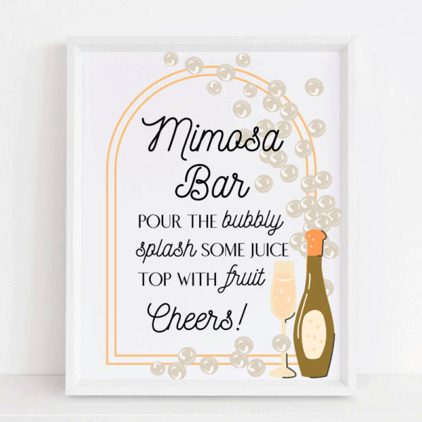 Mimosa Bar PearlsProsecco