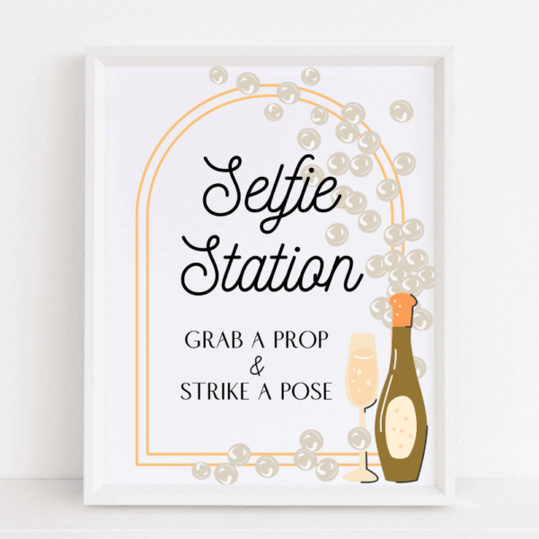 Selfie Station PearlsProsecco