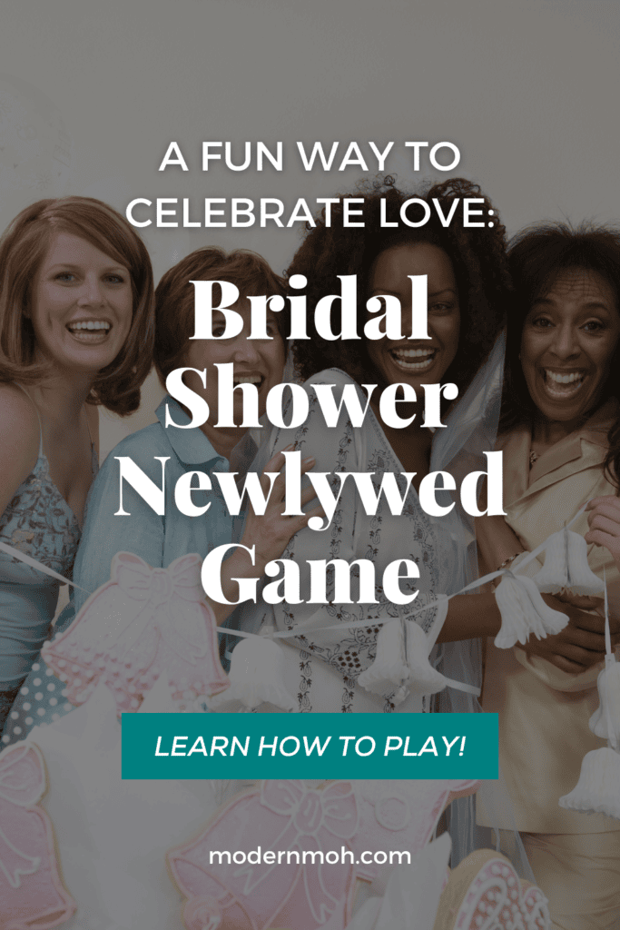 Bridal Shower Newlywed Game Pin