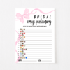 Bridal Emoji Pictionary bow