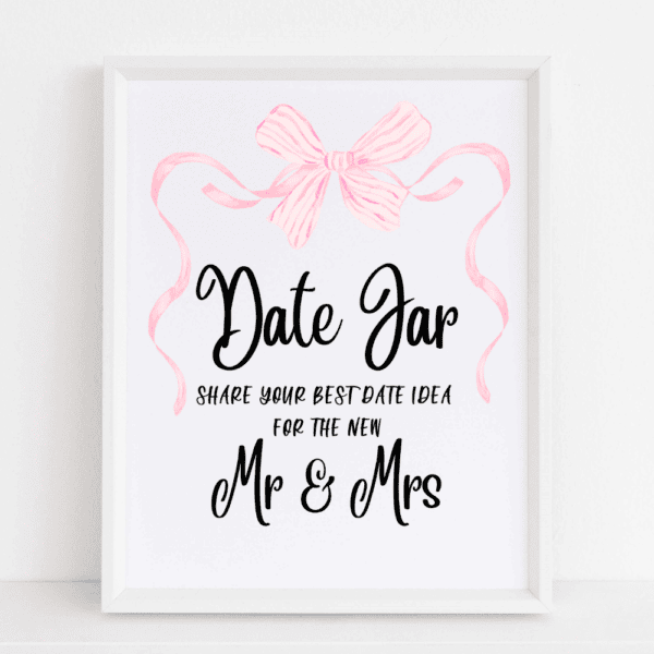 Date Jar Bow