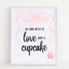 Love and a Cupcake Bow