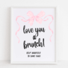 Love you a Brunch Bow