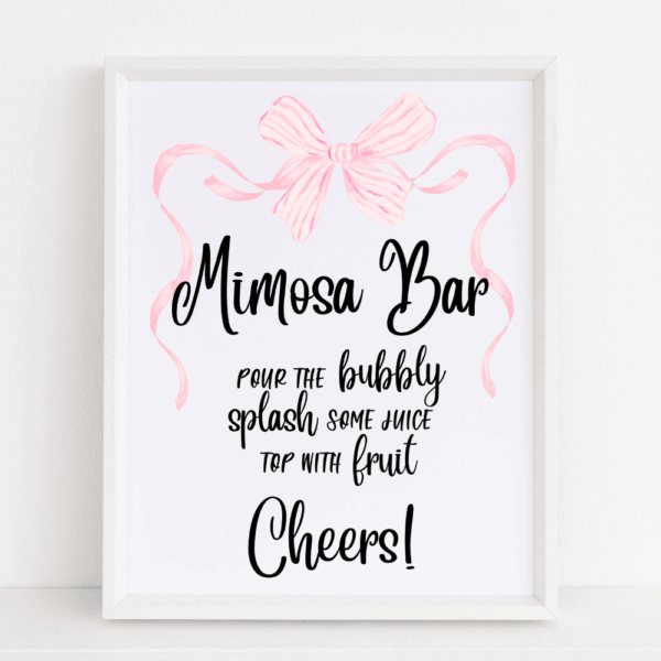 Mimosa Bar Bow