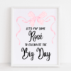 Pop Some Rose Bow