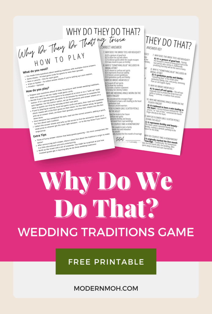 Why do we do that? game pin