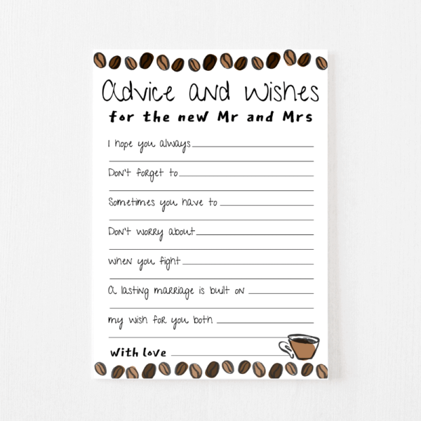 Advice and Wishes Coffee