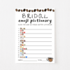 Bridal Emoji Pictionary Coffee