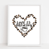 Love is Brewing Coffee