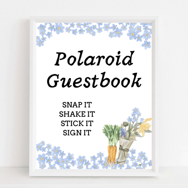 Polaroid Guestbook Market