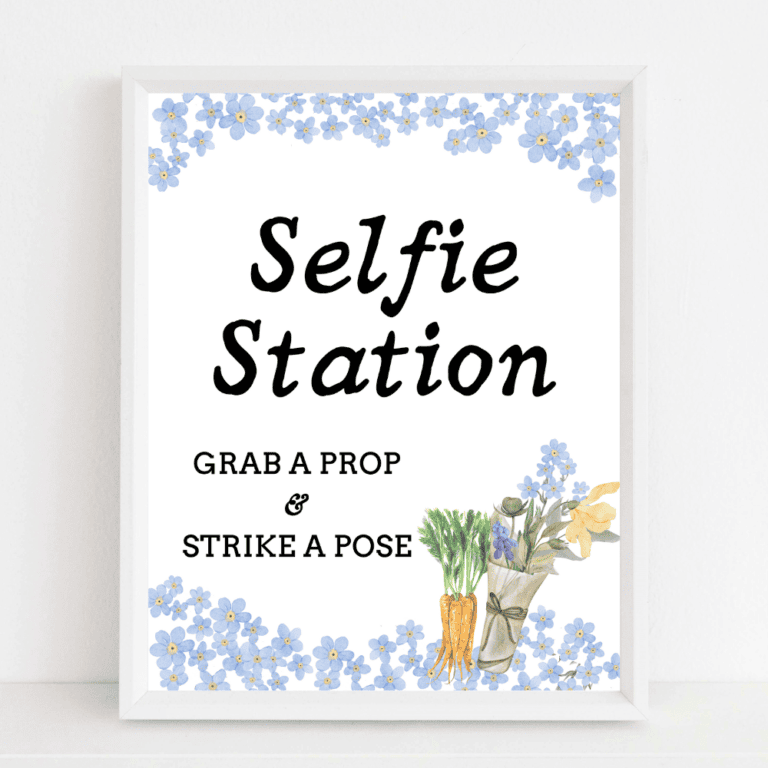 Selfie Station Sign (Market)