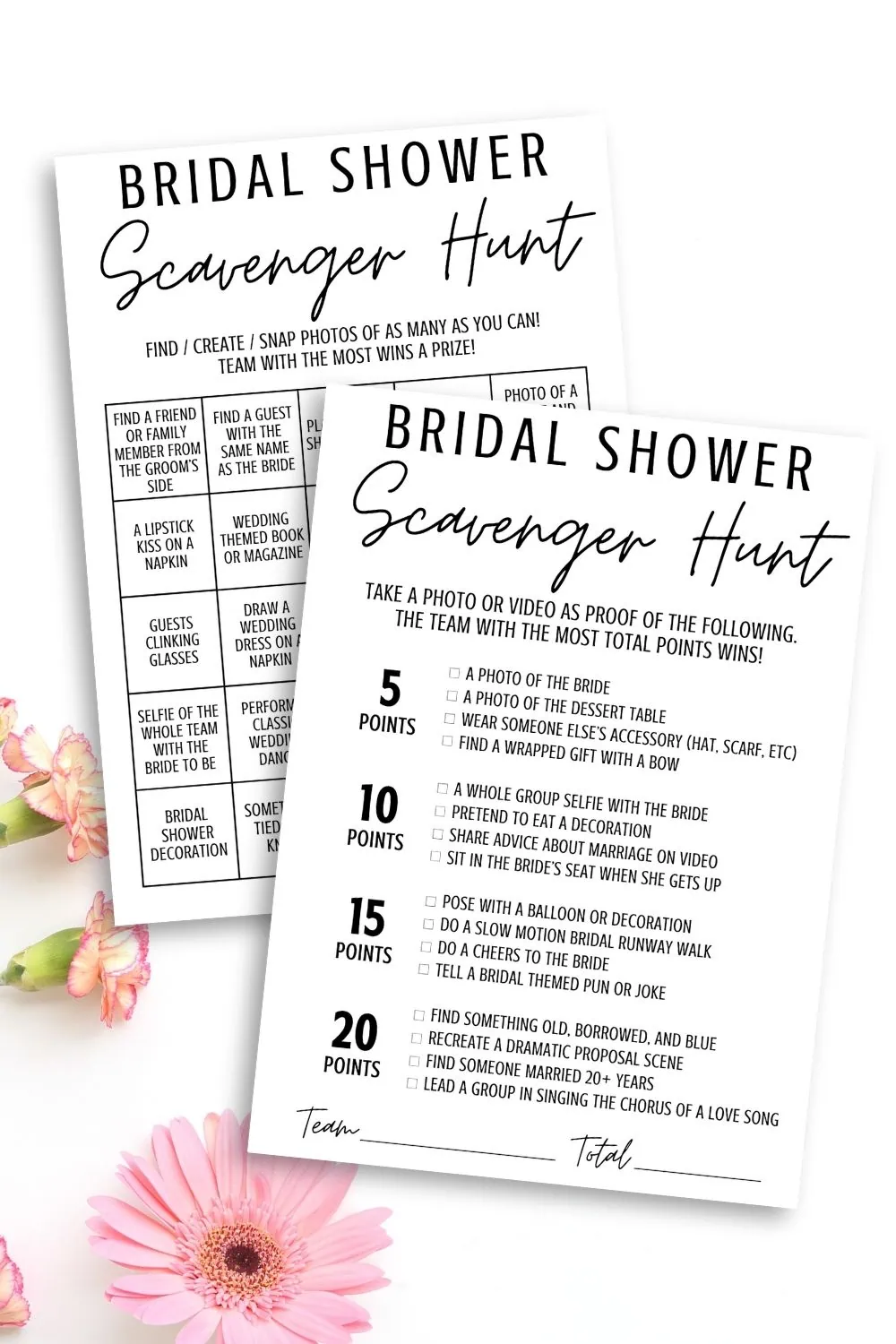 Bridal Shower Scavenger Hunt: A Fun and Interactive Game for Guests