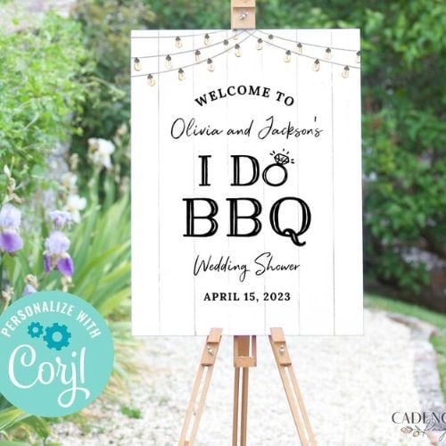 Rustic Welcome Sign