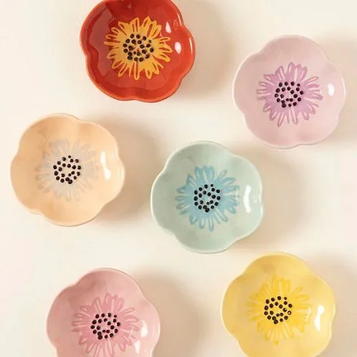 Flower Snack Bowls