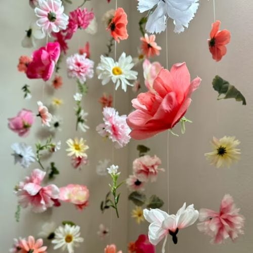 Hanging Florals Backdrop