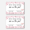 How many kisses cards PetalsProsecco
