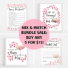 Petals & Prosecco Theme Bundle Sale