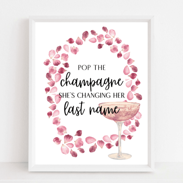 Pop the Champagne PetalsProsecco