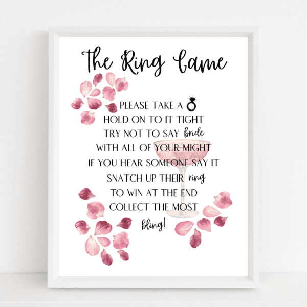 Ring Game PetalsProsecco