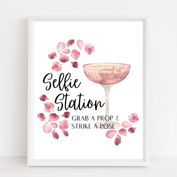 Selfie Station PetalsProsecco