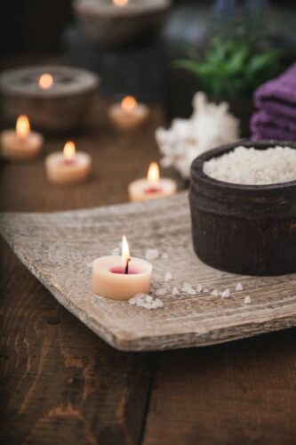 spa bridal shower