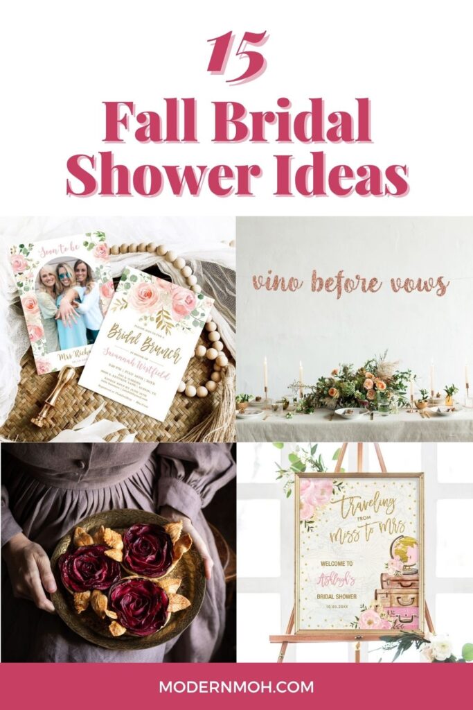 Fall bridal shower ideas pin