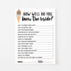 Know the Bride IceCream