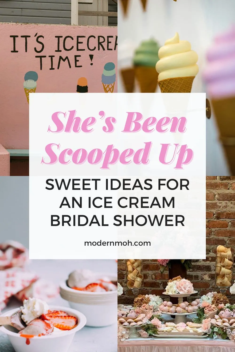 She’s Been Scooped Up: Sweet Ideas for an Ice Cream Bridal Shower