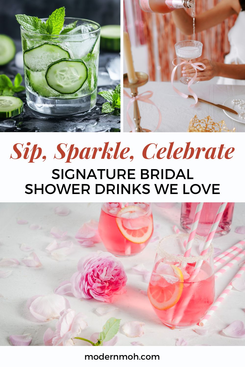 Sip, Sparkle, Celebrate: Signature Bridal Shower Drinks We Love