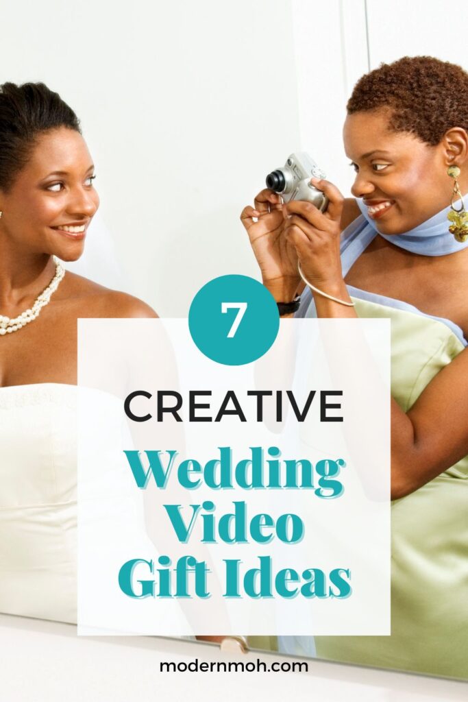 Wedding video gift ideas