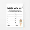 Where Were We IceCream