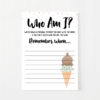 Who Am I IceCream