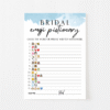 Bridal Emoji Pictionary SomethingBlue