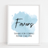 Favors SomethingBlue
