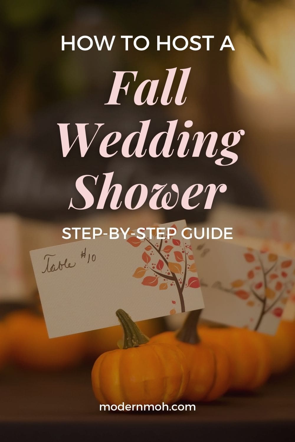 How to Host a Fall Bridal Shower That\'s Pure Autumn Magic